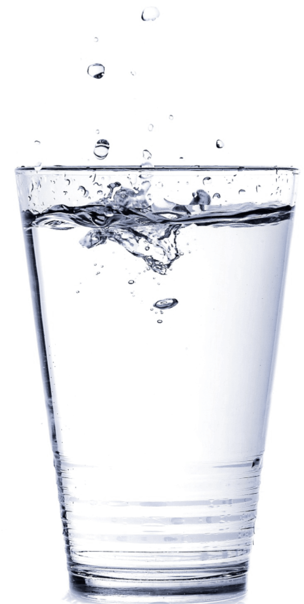 Glas helder water